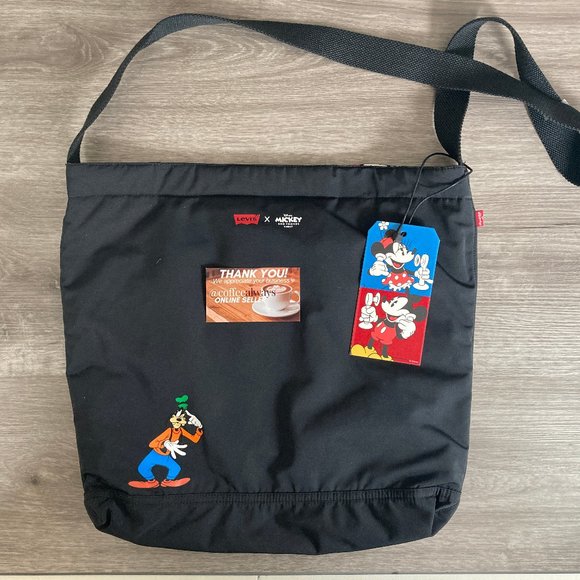 Levi's x Mickey & Friends Reversible Tote Bag NWT - Picture 4 of 12